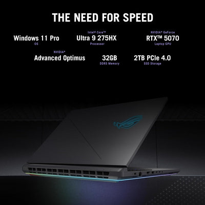 Asus ROG Strix G18 G815LP-IS96 (Intel Core Ultra 9 275HX, 32GB/1TB, 18-inch 240Hz, RTX5070)