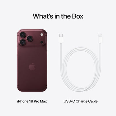 Apple iPhone 18 Pro Max (eSIM)