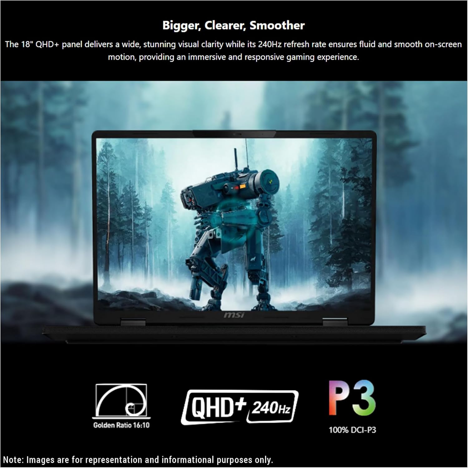 MSI Crosshair 18 HX AI 12XWGKG-012US (Intel Core Ultra 9 275HX, 32GB/1TB, 18-inch QHD 240Hz, WIN11)