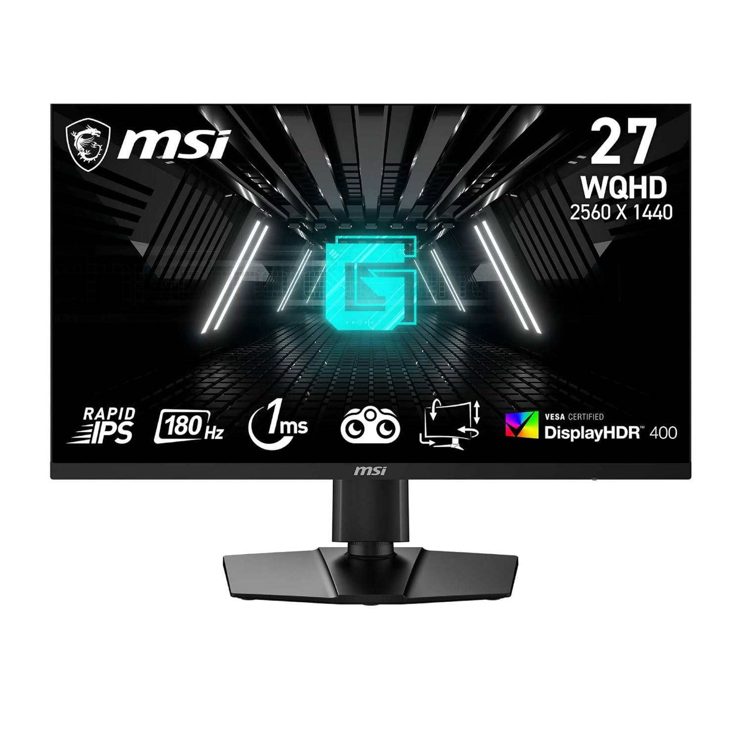 MSI G274QPF E2 (27-inch WQHD Gaming Monitor, 1ms, 180hz)