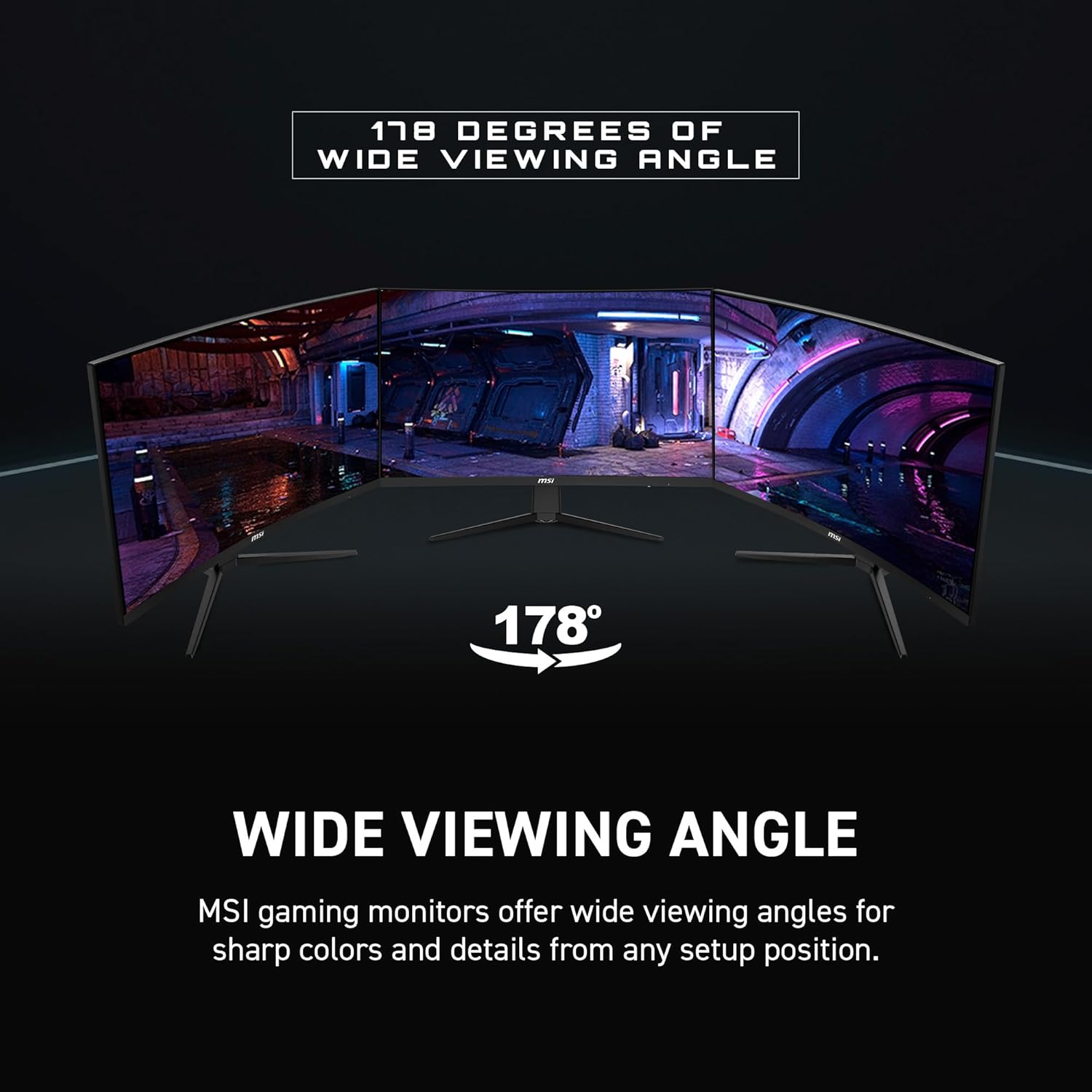 MSI MAG G27C3F (27-inch Curved Gaming Monitor, 180Hz, 1ms, 1500R, Rapid VA)