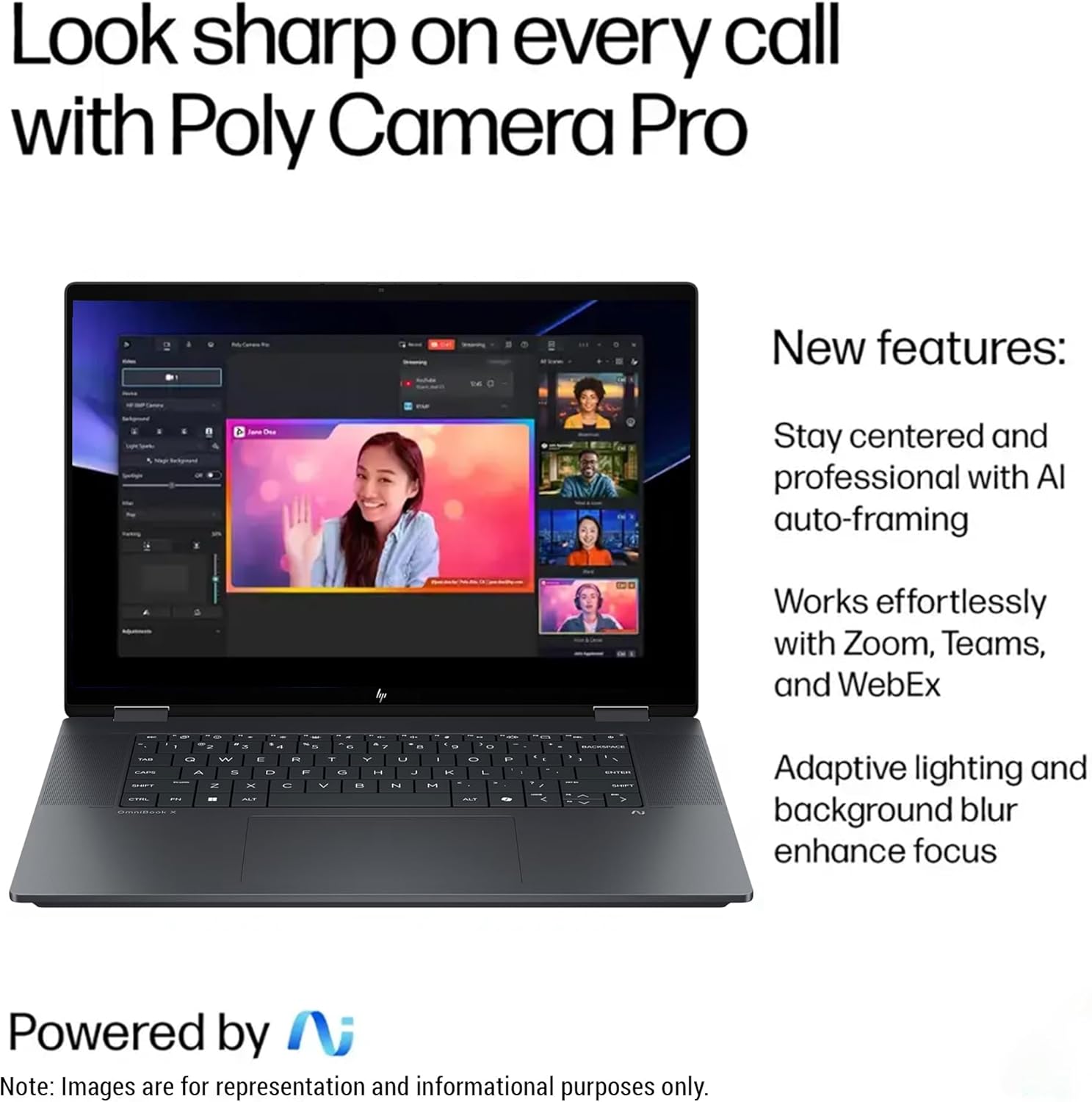 HP Omnibook 16 X Flip AS0033DX (Intel Core Ultra 7 258V, 32GB/2TB, 16-inch FHD X360, Intel ARC 140V, WIN11)