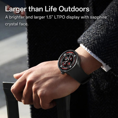 OnePlus Watch 3 (1.5-inch LTPO, Quick Charging, Dual GPS and Snapdragon W5 Chip)