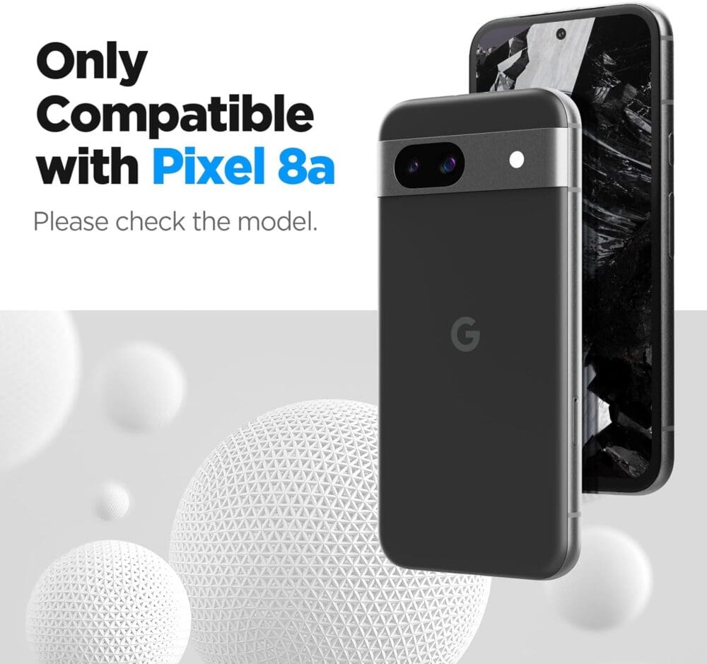 Spigen [GlasTR AlignMaster] | Screen Protector For Google Pixel 8a (Pack of 2)