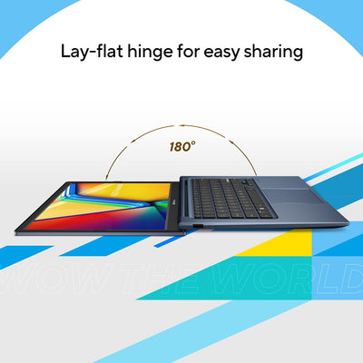 ASUS VIVOBOOK X1404VA-I512256 (CORE I5-1334U, 256GB NVME/12GB DDR4, 14" FHD, INTEL, WIN 11 / QUIET BLUE)