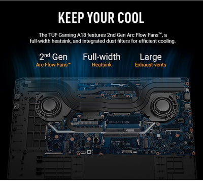 Asus TUF A18 FA808UM-IS74 (AMD Ryzen 7 260, 16GB/1TB, 18-inch 144Hz, RTX5060, WIN11)
