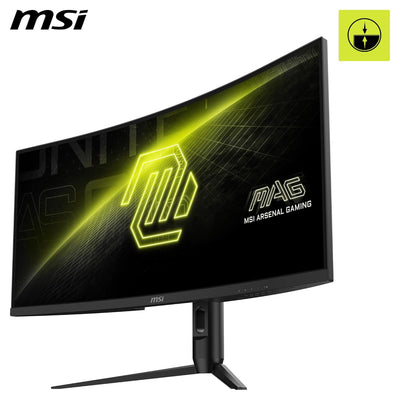 MSI MAG 342CQR E2 (34-inch UWQHD Curved Gaming Monitor, 180Hz, 1ms, 1500R, HDR Ready, VA, 1ms)