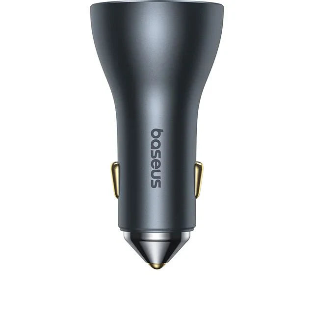 Baseus Golden Contactor Pro USB-A Car Charger + 2x USB-C 65W in Lebanon - OutGeeked