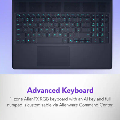 DELL ALIENWARE 16X AURORA LAC16251-9582BLUPUS (Core ULTRA 9 275HX, 2TB NVME/32GB DDR5, 16" WVA (2560x1600) 240HZ, RTX 5070 8GB, WIN 11/BLUE)