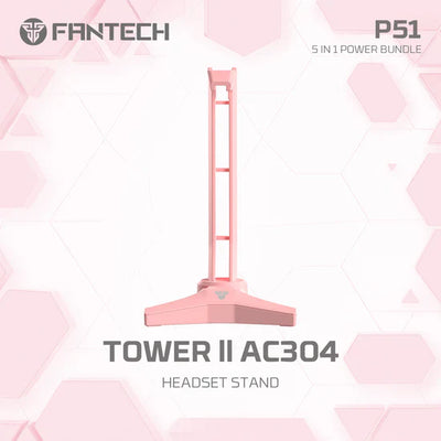 Fantech P51 (Pink) | 5-in-1 Gaming Combo