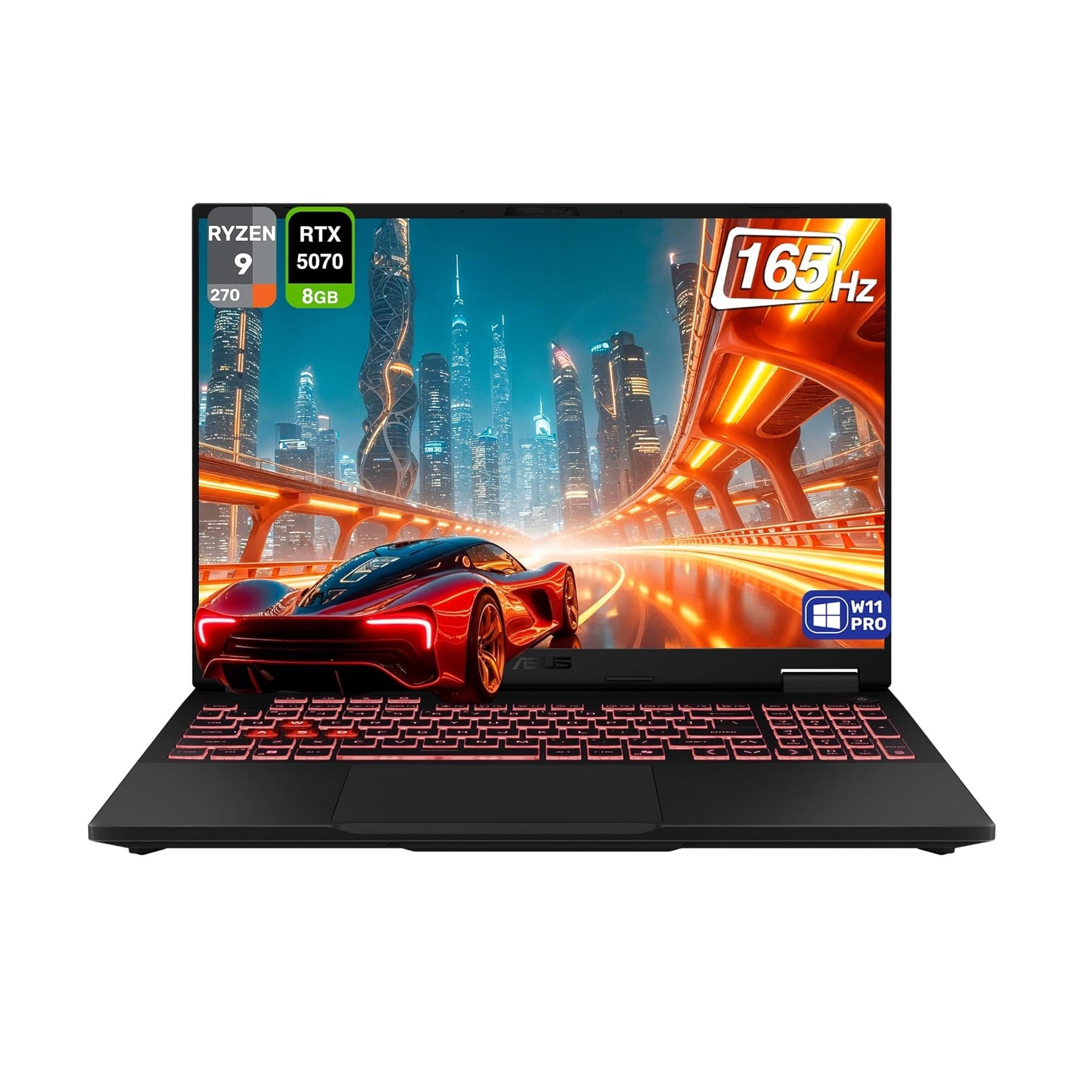Asus TUF A16 FA608UPA16.R95070 (AMD Ryzen 9 270, 32GB/1TB, 16-inch 165Hz, RTX5070, WIN11)