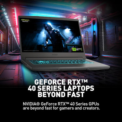 MSI THIN A15 B7466 (AMD RYZEN 5 7535HS, 512GB SSD/8GB DDR5, 15.6" FHD 144HZ, RTX 4050 6GB, WIN 11)
