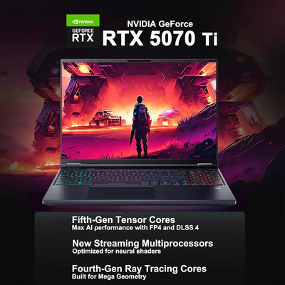 Acer Predator Helio Neo 16S AI PHN16S-71-98RF (Intel Core Ultra 9 275HX, 32GB/1TB, 16-inch OLED 240Hz, RTX5070Ti, WIN11)