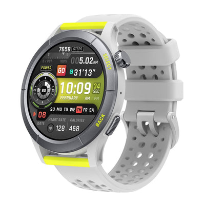 Amazfit Cheetah Round (Dual-Band GPS, Route Navigation & Offline Maps, Training Template, Heart Rate Monitor)