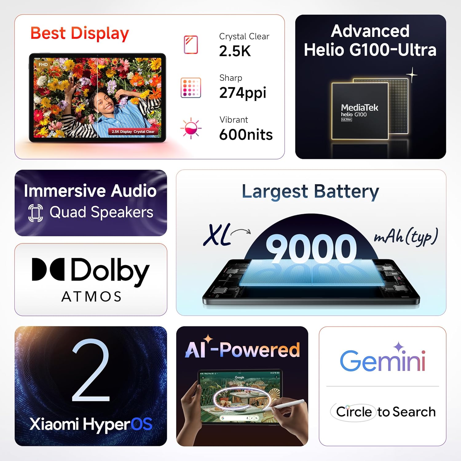 Redmi Pad 2 (With Cover)