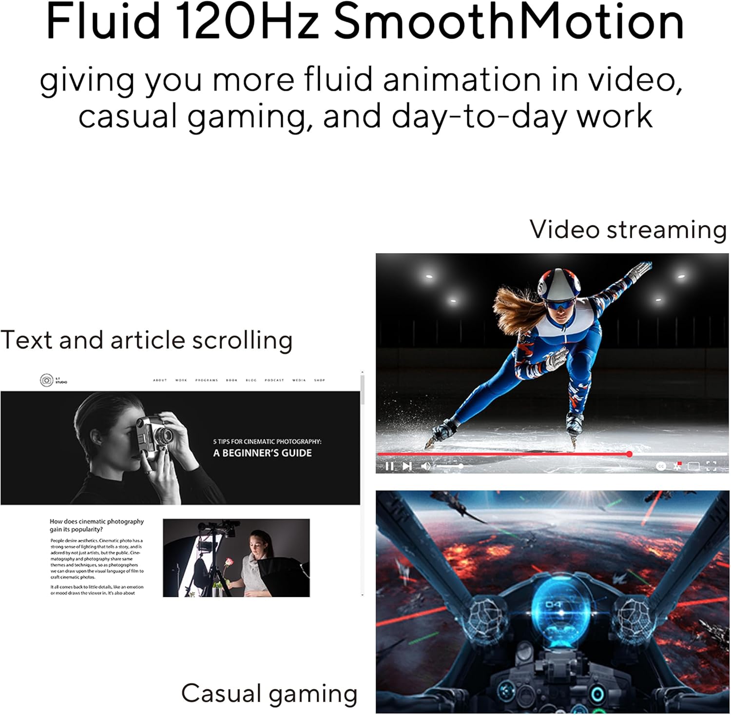 Asus VA249HG (24-inch FullHD Monitor, 120Hz, Adaptive-Sync, 1ms, Flicker Free)