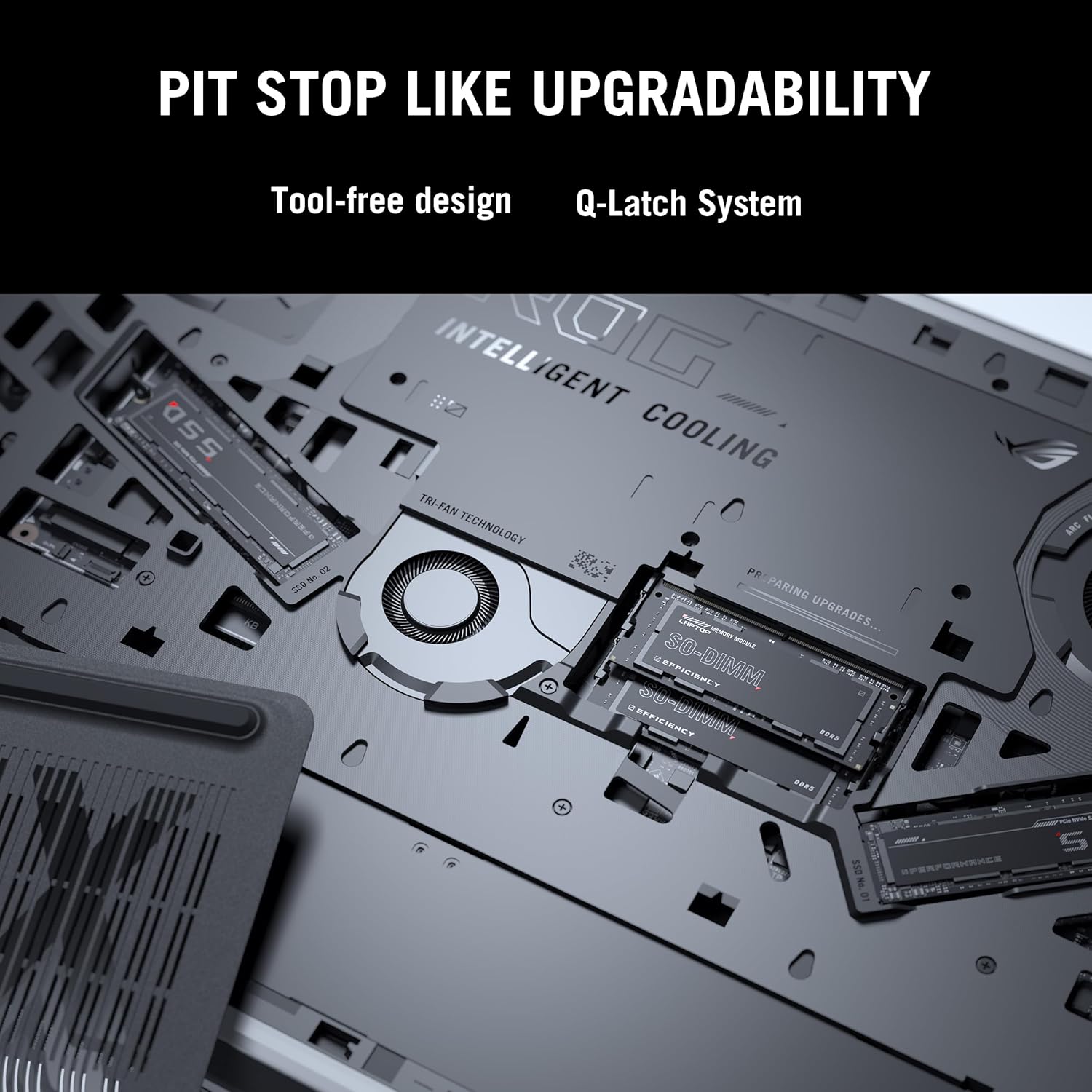 Asus ROG Strix G16 (2025) G615JMR-AS74 - (Intel Core i7-14650HX, 16GB/1TB, 16-inch WQHD, Nvidia GeForce RTX 5060 8GB)