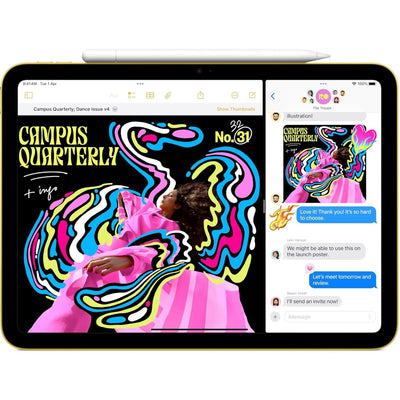 Apple iPad (11th Gen, 11-inch, 2025) | A16 Chip, Liquid Retina Display, All Screen Design, 4K Video and Apple Intelligence