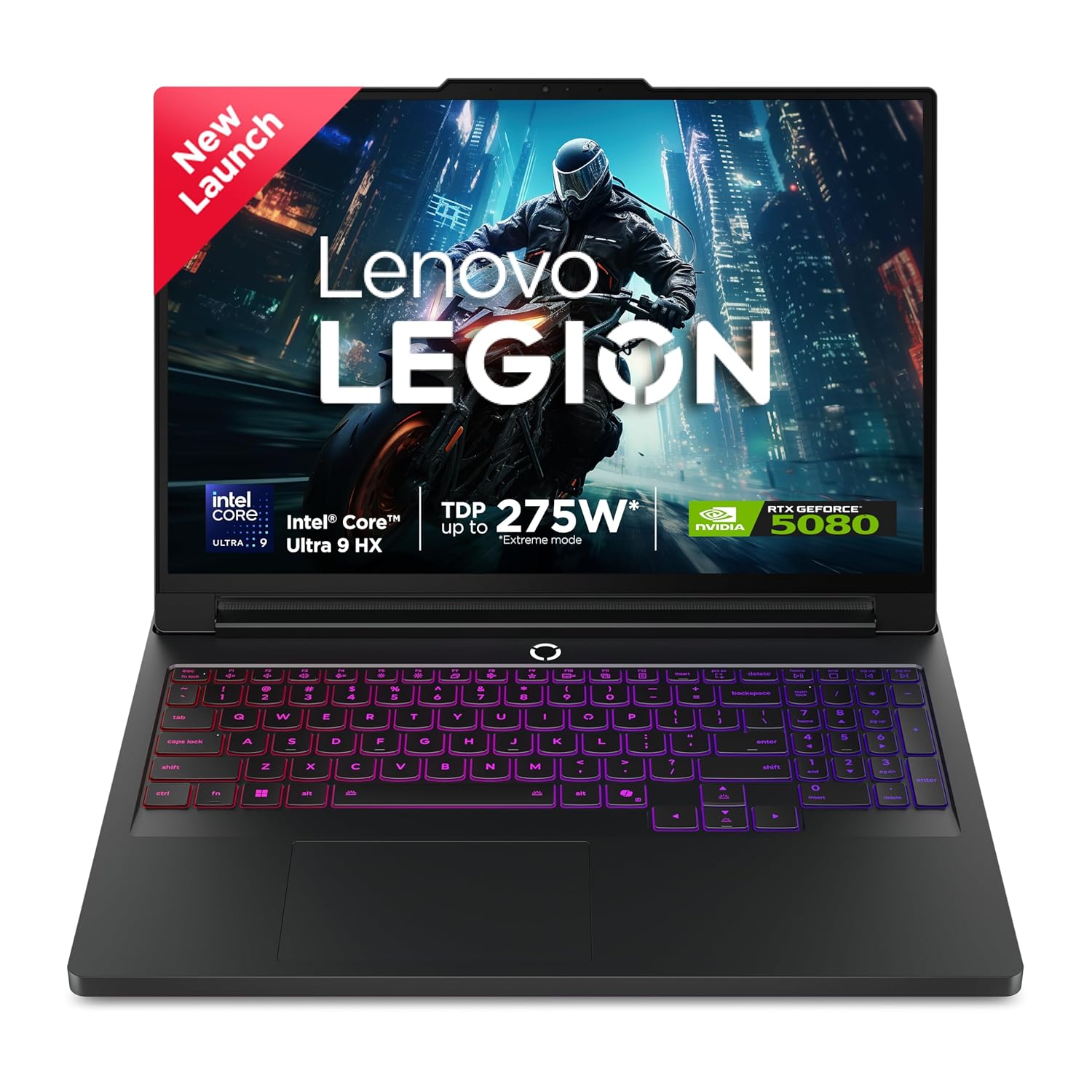 LENOVO LEGION PRO 7 16IAX10H 83F500E8DP (Core ULTRA 9 275HX, 1TB NVME/32GB DDR5, 16" WQXGA (2560x1600) OLED 240HZ, RTX 5080 16GB, DOS/ECLIPSE BLACK)