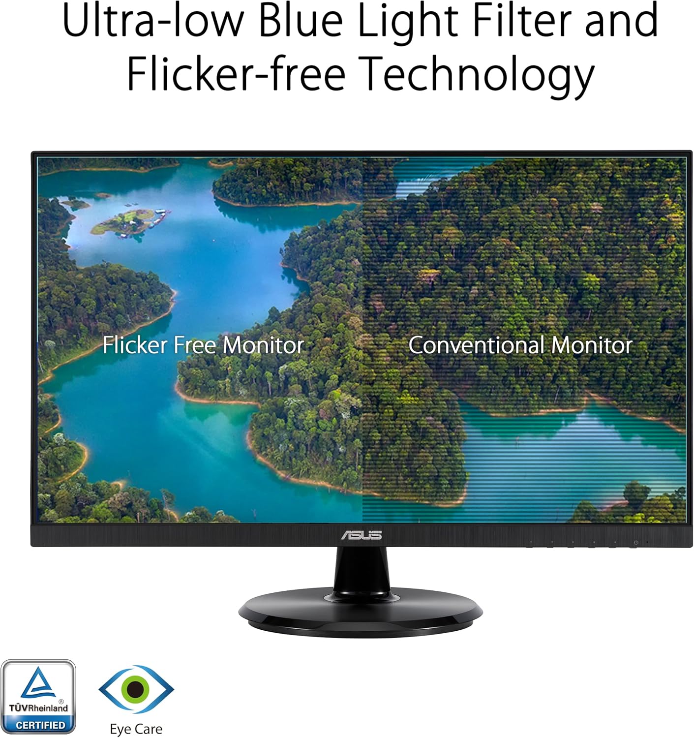 Asus VA24DQFR (24-inch FullHD Monitor, 100Hz, 1ms, Flicker Free)
