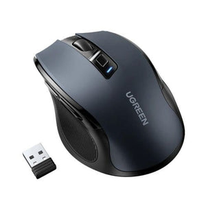 UGREEN 90545 Ergonomic Silent Wireless Mouse, 4000 DPI, 2.4GHz