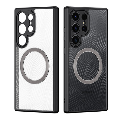 Dux Ducis Aimo Mag Series Case For Samsung Samsung Galaxy S24 Ultra with Magnetic Stand