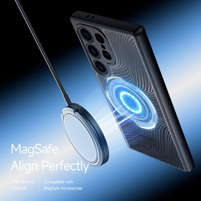 Dux Ducis Aimo Mag Series Case For Samsung Samsung Galaxy S24 Ultra with Magnetic Stand