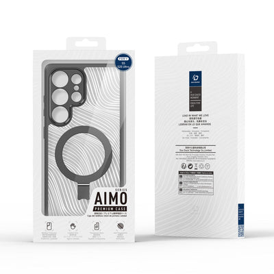 Dux Ducis Aimo Mag Series Case for Samsung Samsung Galaxy S25 Ultra with Magnetic Stand