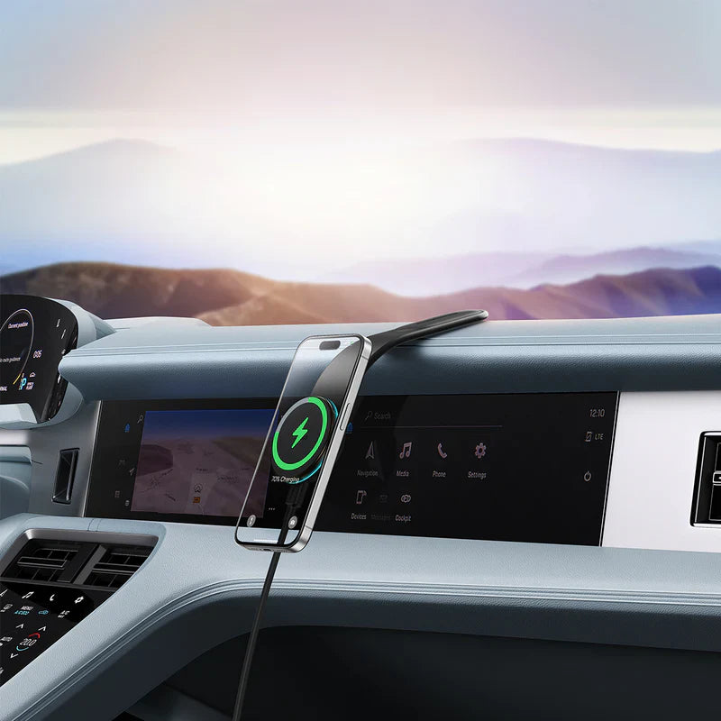 Baseus C02 Pro Magnetic Wireless Charging Car Mount - image 2