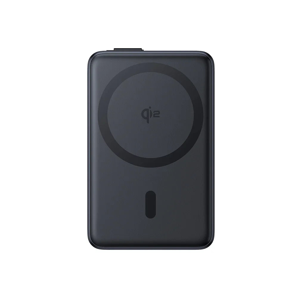 Baseus Nomos Qi2 10,000mAh - 45W (Magnetic Power Bank with Kickstand and Built-in USB-C Cable)