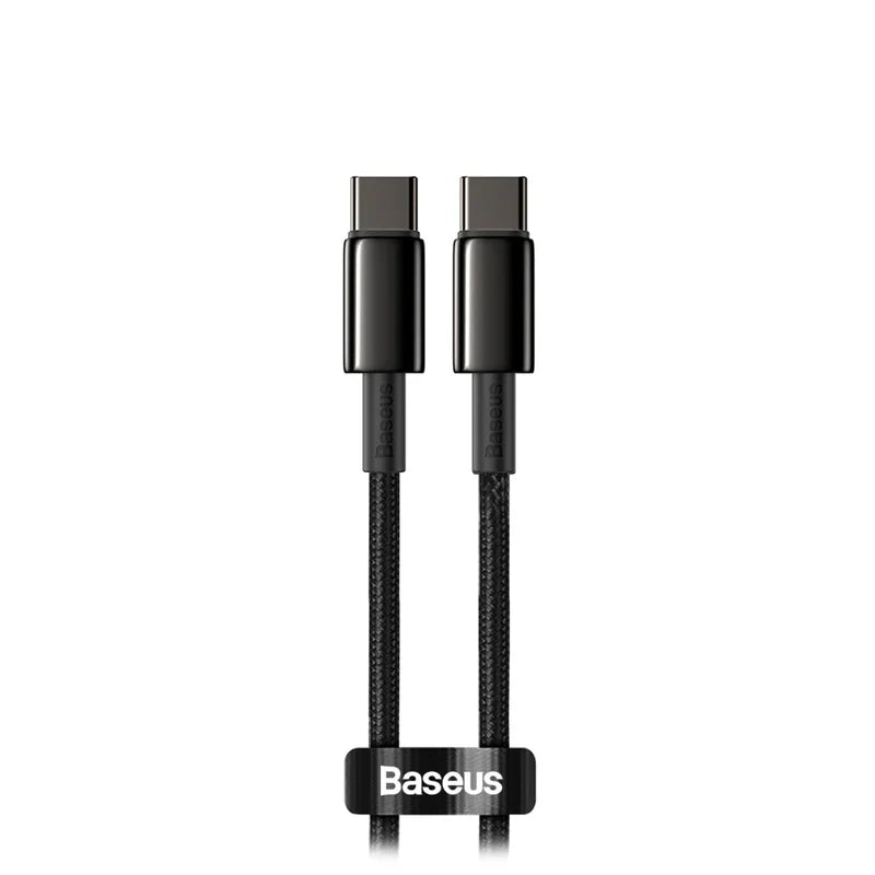 Baseus Tungsten Gold USB-C to USB-C Cable 100W