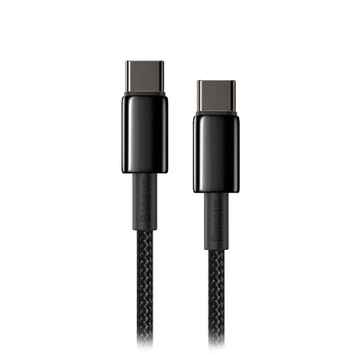 Baseus Tungsten Gold USB-C to USB-C Cable 100W