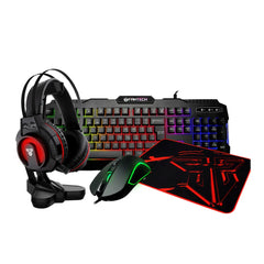 Fantech P51 Black 5-in-1 Gaming Combo with Keyboard, Mouse and Headset
