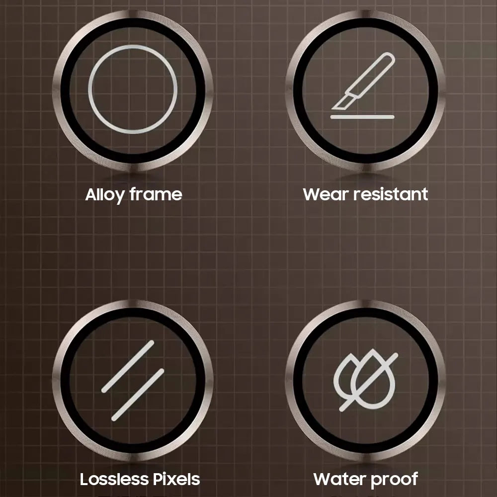 Lito 3D Full Cover Camera Lens Protector For Samsung Galaxy S24 Ultra