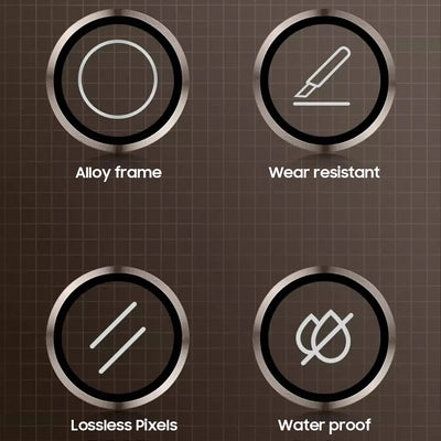 Lito 3D Full Cover Camera Lens Protector For Samsung Galaxy S25 Ultra