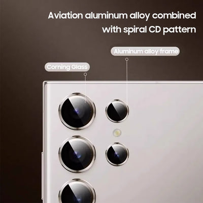 Lito 3D Full Cover Camera Lens Protector For Samsung Galaxy S25 Ultra