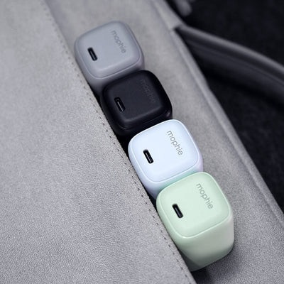 Mophie 30W USB-C GaN Charger + Cable Bundle (30W/GaN, 60W/1M) - Green