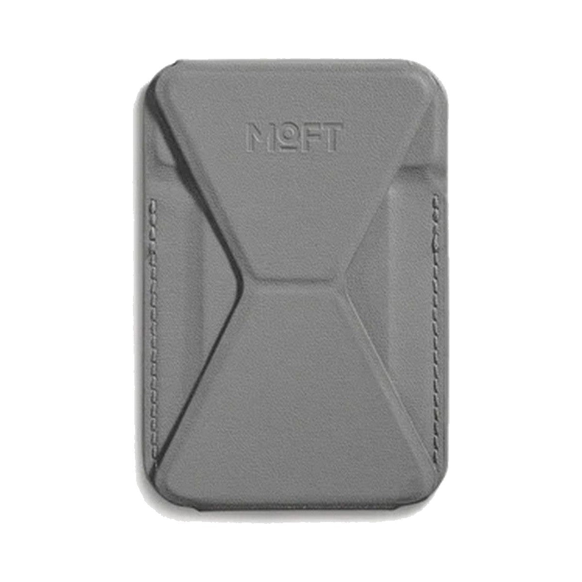 MOFT Snap-on Phone Stand & Wallet (Cool Grey)