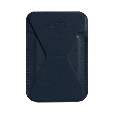 MOFT Snap-on Phone Stand & Wallet (Navy Blue)