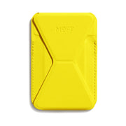 MOFT Snap-on Phone Stand & Wallet (Neon Yellow)