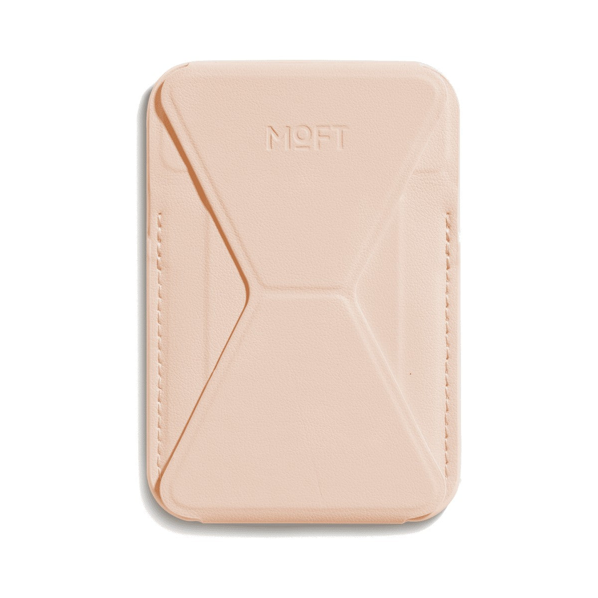 MOFT Snap-on Phone Stand & Wallet (Peach Pink)
