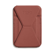 MOFT Snap-on Phone Stand & Wallet (Sienna Brown)