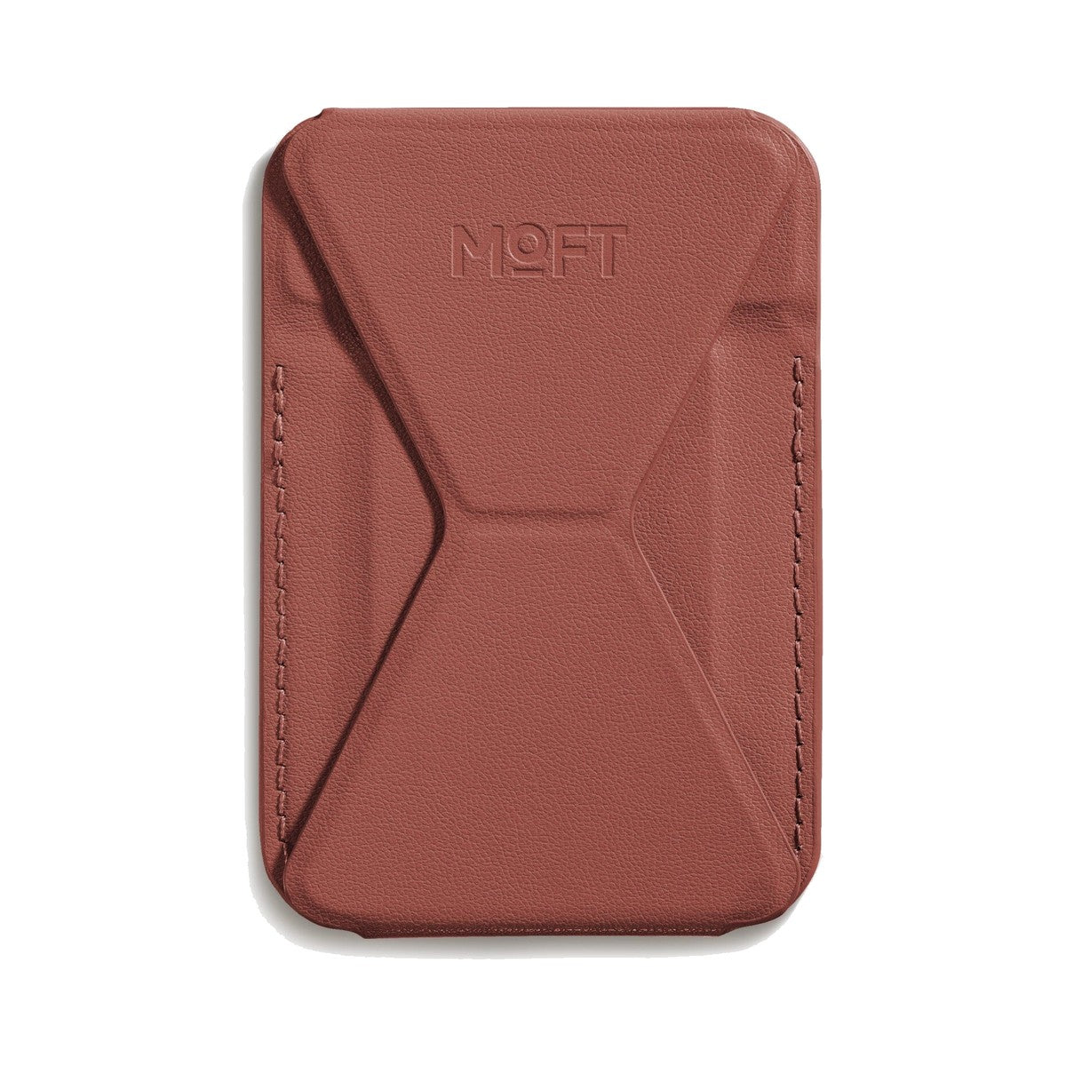 MOFT Snap-on Phone Stand & Wallet (Sienna Brown)