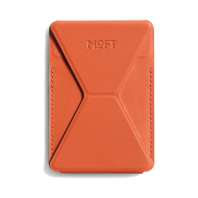 MOFT Snap-on Phone Stand & Wallet (Sunrise Orange)
