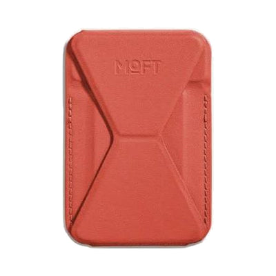 MOFT Snap-on Phone Stand & Wallet (Sunset Red)