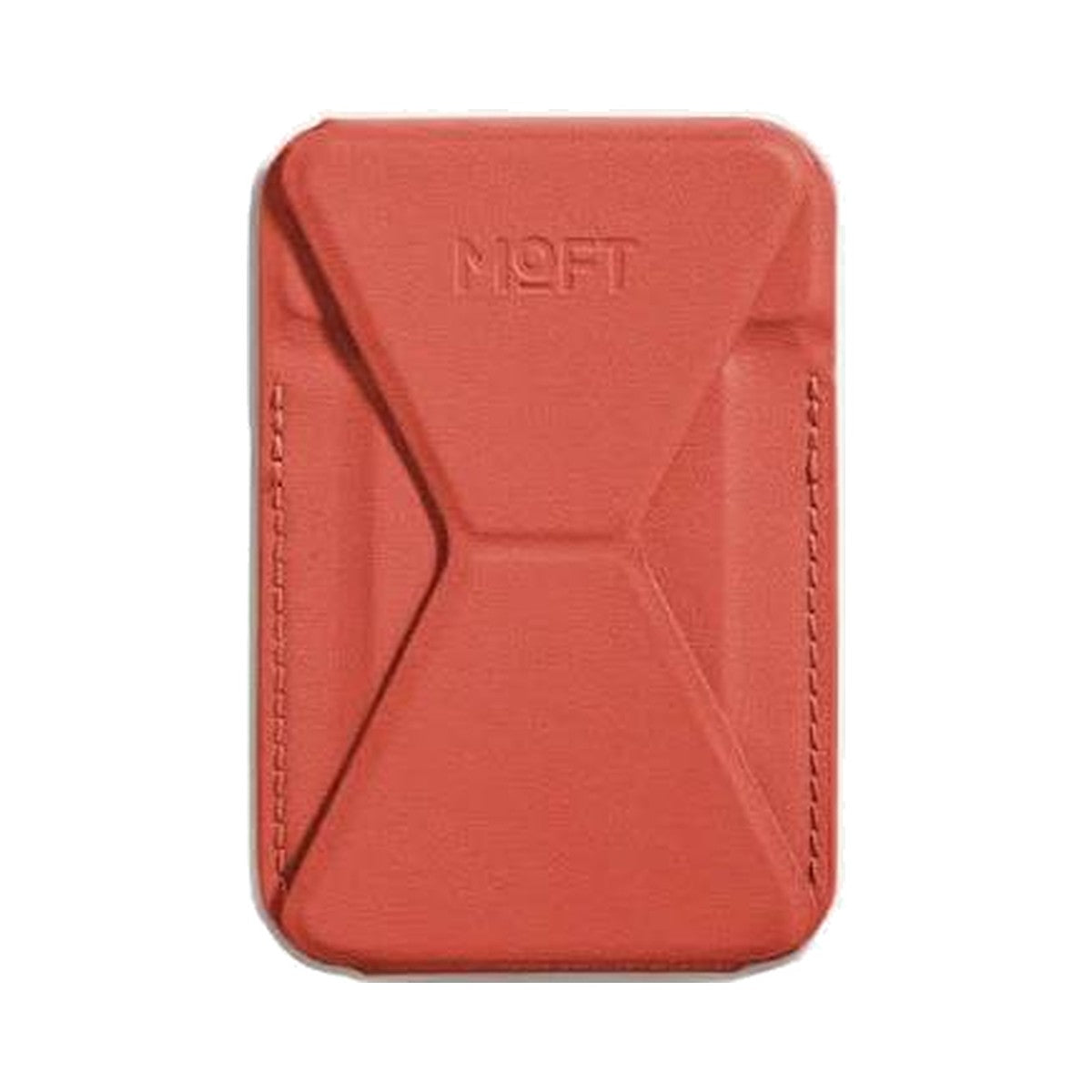 MOFT Snap-on Phone Stand & Wallet (Sunset Red)