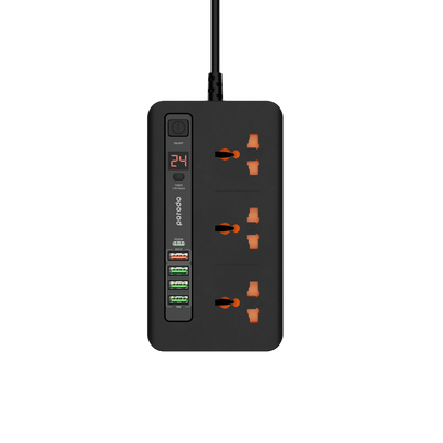 Porodo Multi-Port Power HUB 4 USB-A/USB-C Ultimate Home & Office Kit (2M)