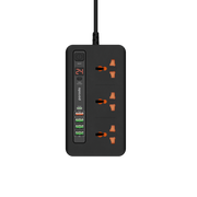 Porodo Multi-Port Power HUB 4 USB-A/USB-C Ultimate Home & Office Kit (2M)