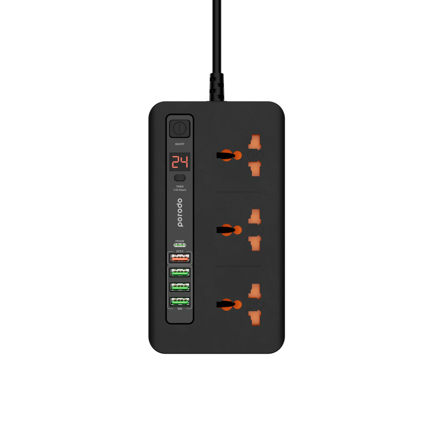 Porodo Multi-Port Power HUB 4 USB-A/USB-C Ultimate Home & Office Kit in Lebanon - OutGeeked