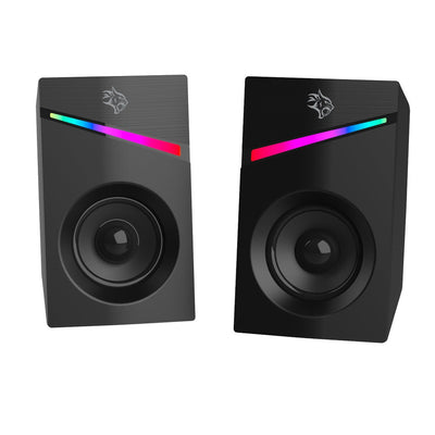 Porodo (PDX543) | 3.5mm Gaming Stereo Speakers with Volume Knob Control